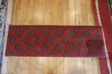 Hand-Made Mushwani Kilim Stool From Afghanistan